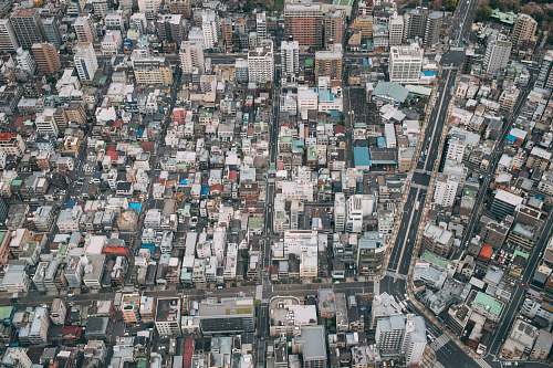 aerial view aerial photography of city during day landscape